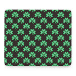 Pixel Clover St. Patrick's Day Print Mouse Pad