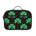 Pixel Clover St. Patrick's Day Print Portable Lunch Bag
