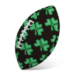 Pixel Clover St. Patrick's Day Print Rugby Ball