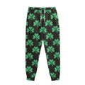 Pixel Clover St. Patrick's Day Print Sweatpants