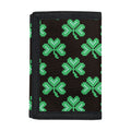 Pixel Clover St. Patrick's Day Print Trifold Wallet
