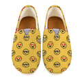 Pixel Emoji Pattern Print Casual Shoes
