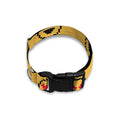 Pixel Emoji Pattern Print Dog Collar