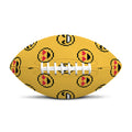 Pixel Emoji Pattern Print Rugby Ball