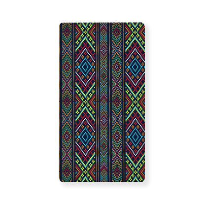 Pixel Ethnic Pattern Print Baby Crib Sheet