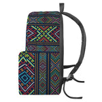 Pixel Ethnic Pattern Print Backpack