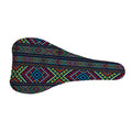 Pixel Ethnic Pattern Print Bicycle Seat Cover