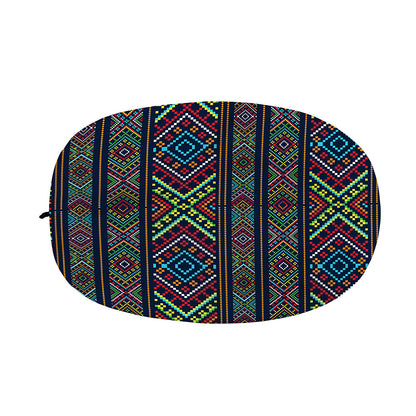 Pixel Ethnic Pattern Print Car Side Mirror Covers