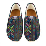 Pixel Ethnic Pattern Print Casual Shoes