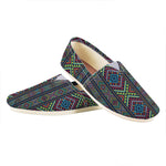 Pixel Ethnic Pattern Print Casual Shoes