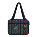 Pixel Ethnic Pattern Print Double Strap Bible Bag