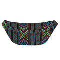 Pixel Ethnic Pattern Print Fanny Pack