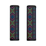 Pixel Ethnic Pattern Print Handle Covers