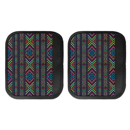Pixel Ethnic Pattern Print Handle Covers