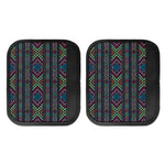 Pixel Ethnic Pattern Print Handle Covers