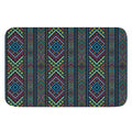 Pixel Ethnic Pattern Print Indoor Door Mat