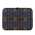 Pixel Ethnic Pattern Print Laptop Sleeve