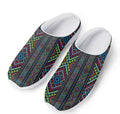 Pixel Ethnic Pattern Print Mesh Casual Shoes