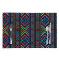 Pixel Ethnic Pattern Print Placemat