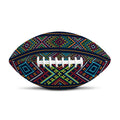 Pixel Ethnic Pattern Print Rugby Ball