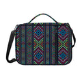 Pixel Ethnic Pattern Print Shoulder Strap Bible Bag