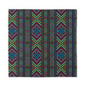 Pixel Ethnic Pattern Print Silk Bandana