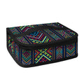 Pixel Ethnic Pattern Print Small Lunch Bag