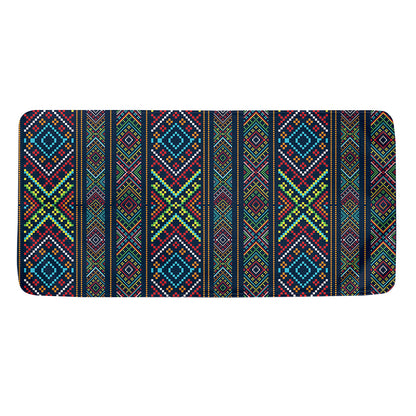 Pixel Ethnic Pattern Print Towel