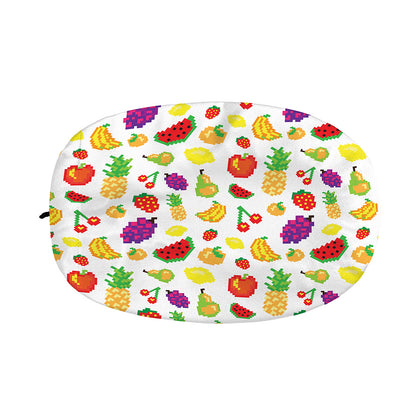 Pixel Fruits Pattern Print Car Side Mirror Covers