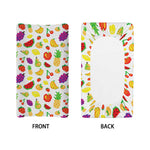 Pixel Fruits Pattern Print Changing Pad Cover