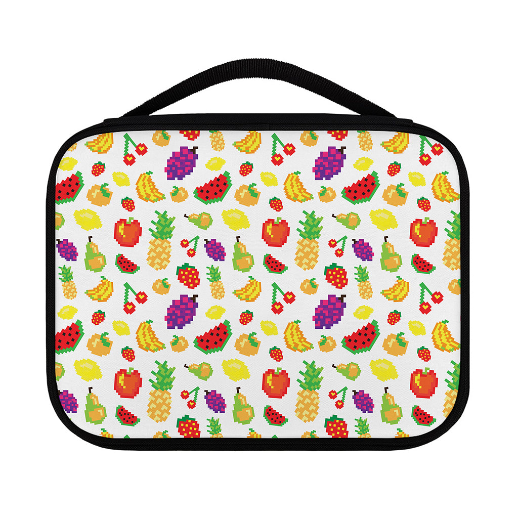 Pixel Fruits Pattern Print Classic Bible Case