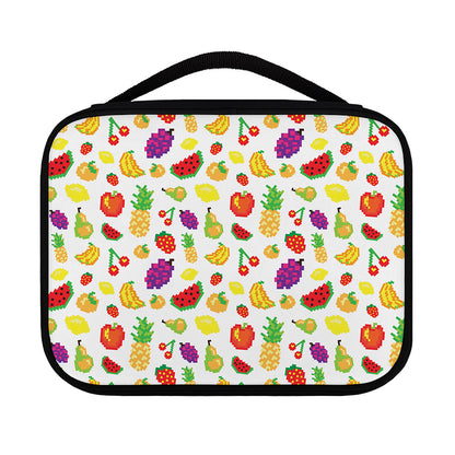 Pixel Fruits Pattern Print Classic Bible Case
