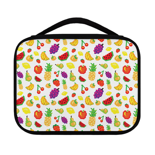 Pixel Fruits Pattern Print Classic Bible Case