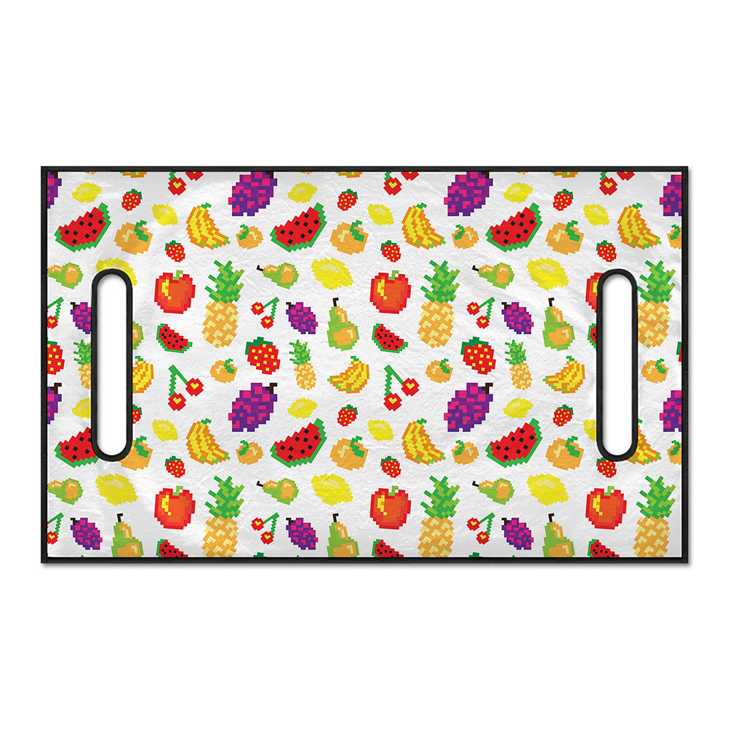 Pixel Fruits Pattern Print Golf Cart Seat Cover