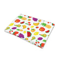 Pixel Fruits Pattern Print Pet Cooling Mat Cover