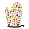 Pixel Fruits Pattern Print Single Oven Mitt
