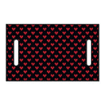 Pixel Heart Pattern Print Golf Cart Seat Cover