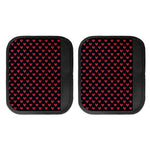 Pixel Heart Pattern Print Handle Covers