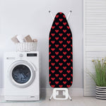 Pixel Heart Pattern Print Ironing Board Cover