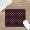 Pixel Heart Pattern Print Mouse Pad