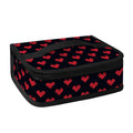 Pixel Heart Pattern Print Small Lunch Bag