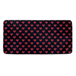 Pixel Heart Pattern Print Towel