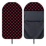 Pixel Heart Pattern Print Waterproof Car Seat Cover