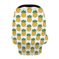 Pixel Pineapple Pattern Print Baby Seat Cover
