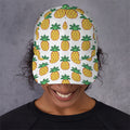Pixel Pineapple Pattern Print Baseball Cap