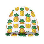 Pixel Pineapple Pattern Print Beanie