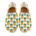 Pixel Pineapple Pattern Print Casual Shoes