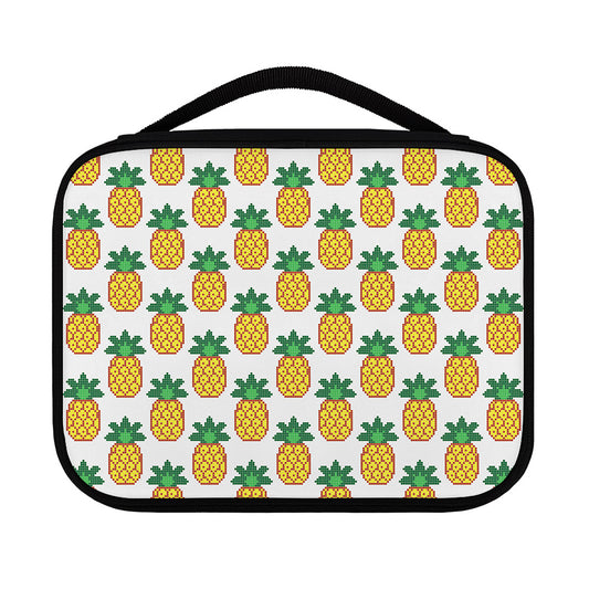 Pixel Pineapple Pattern Print Classic Bible Case