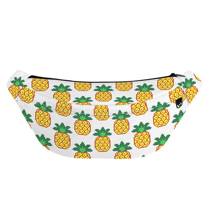 Pixel Pineapple Pattern Print Fanny Pack