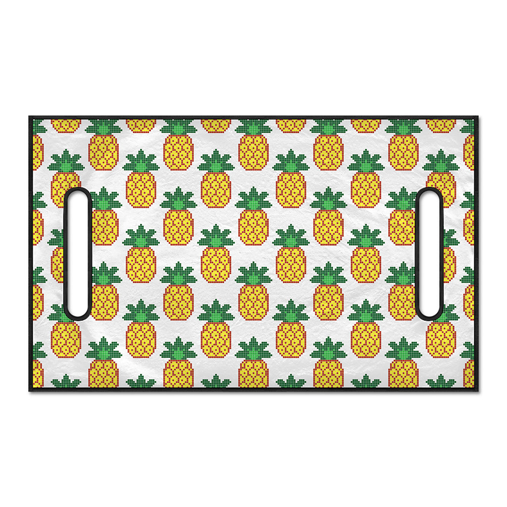 Pixel Pineapple Pattern Print Golf Cart Seat Cover
